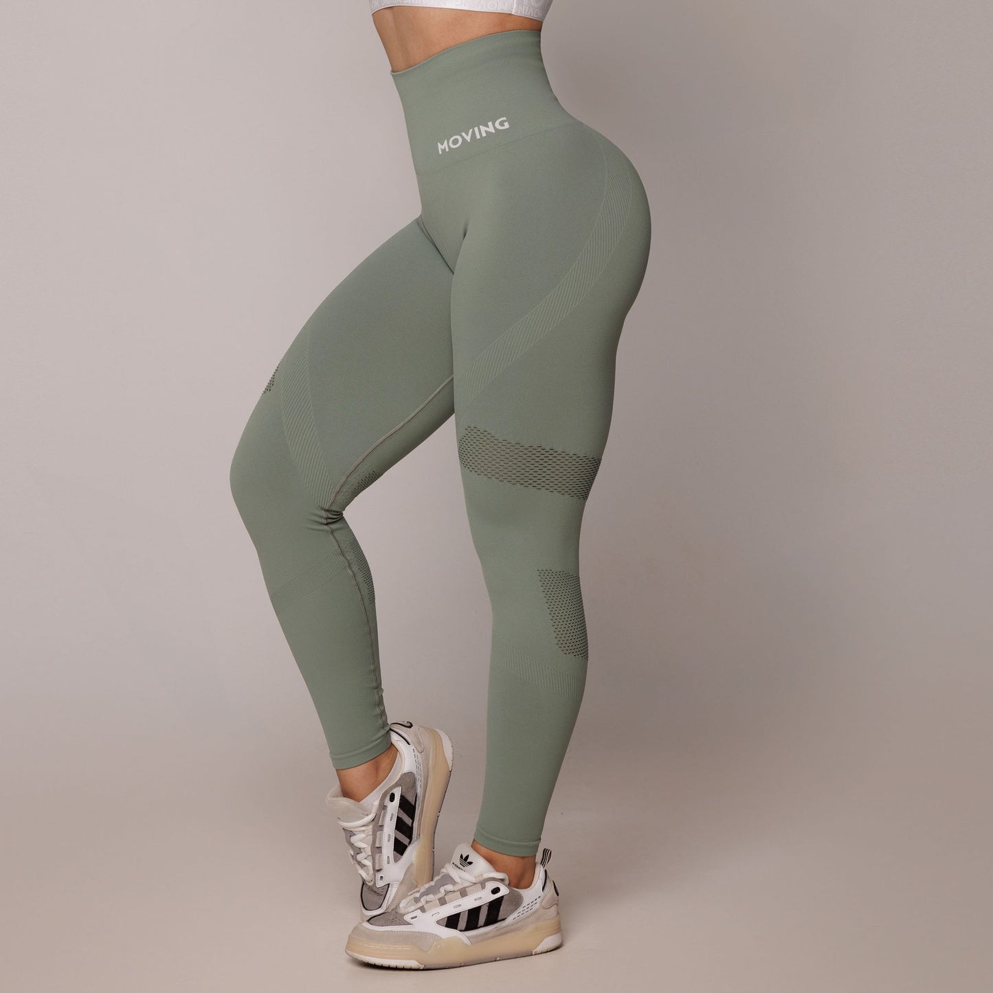 Leggins - Gravedad cero verde oliva