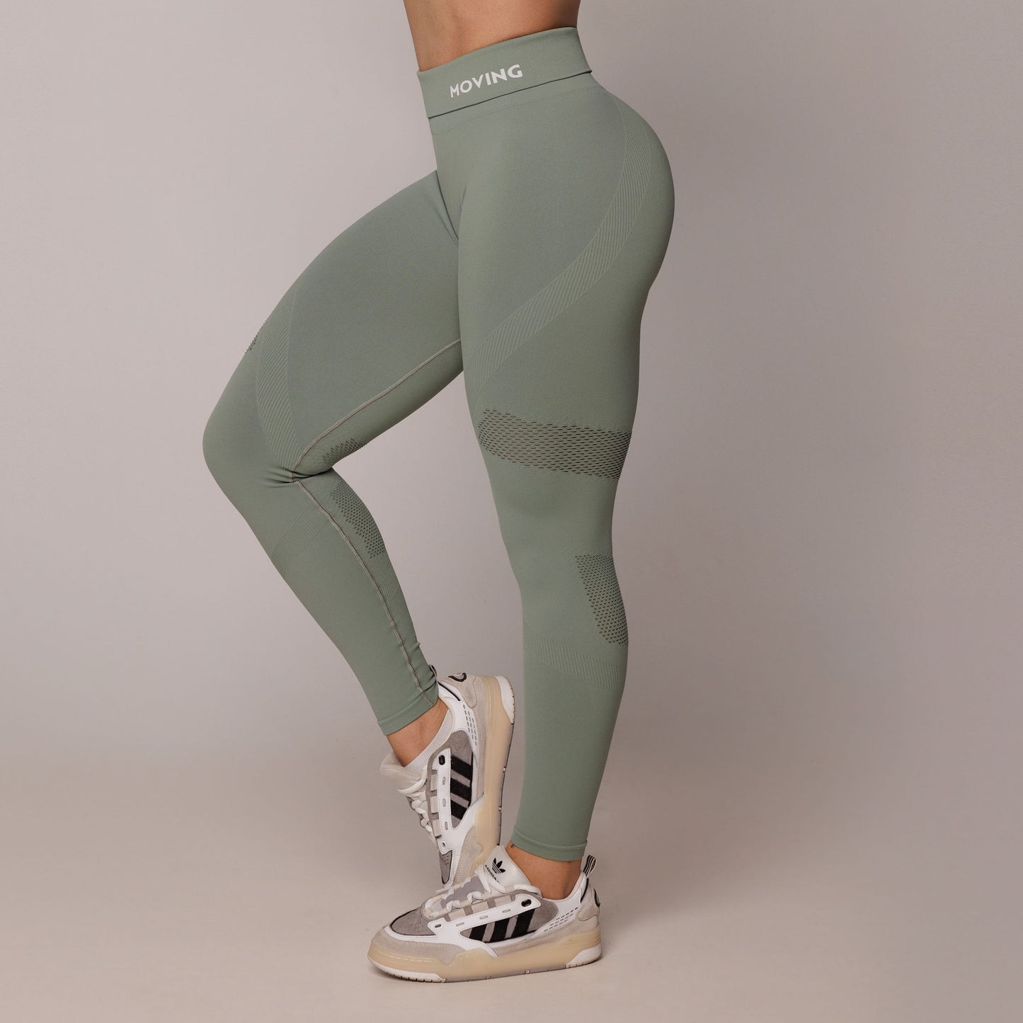 Leggins - Gravedad cero verde oliva