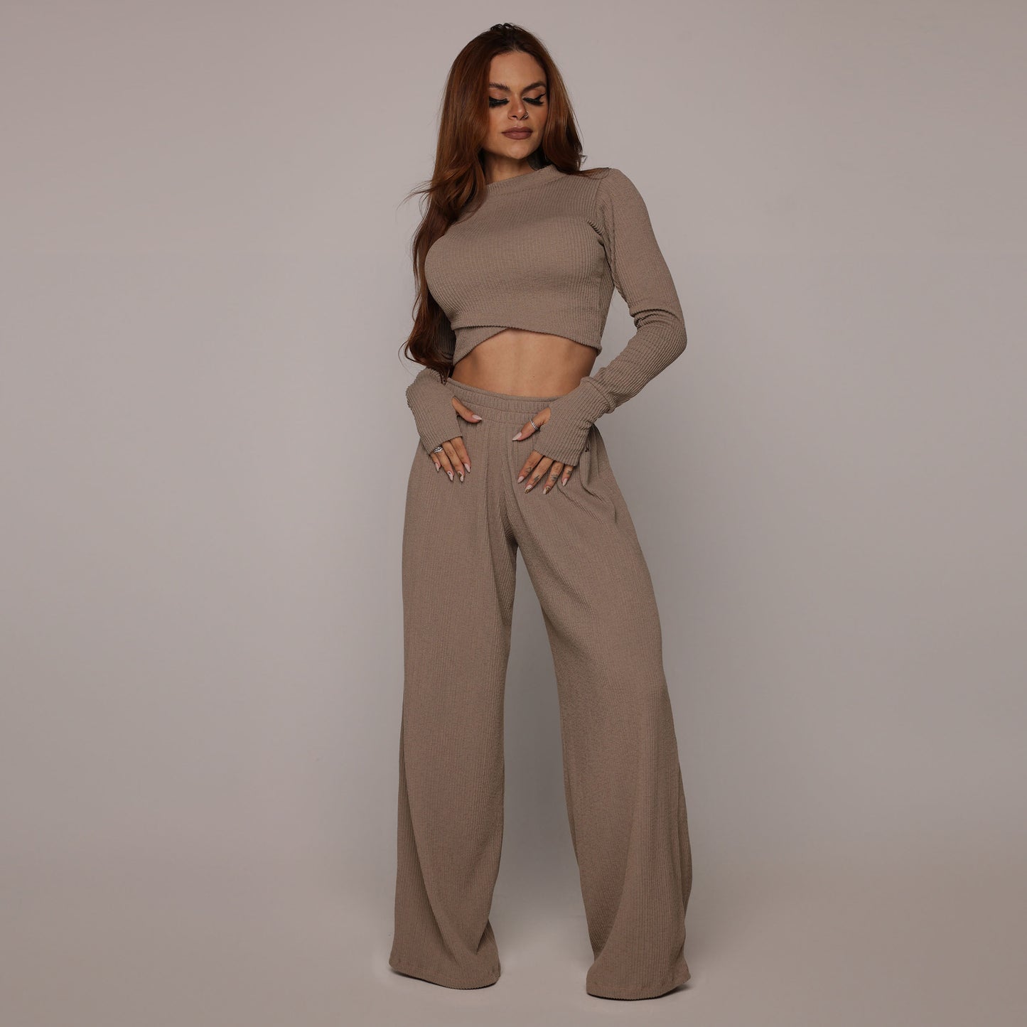 Conjunto - Blusa manga larga