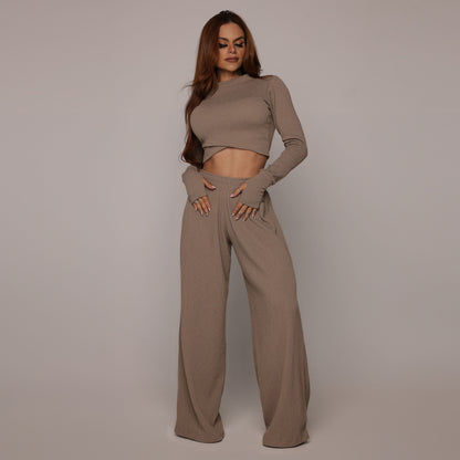 Conjunto - Blusa manga larga