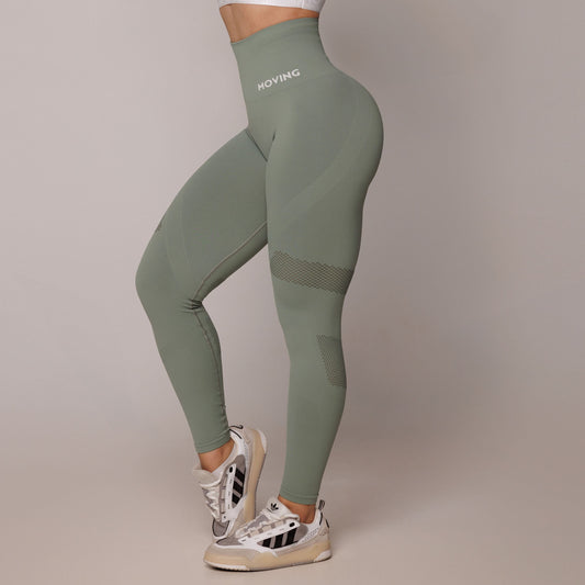 Leggins - Gravedad cero verde oliva