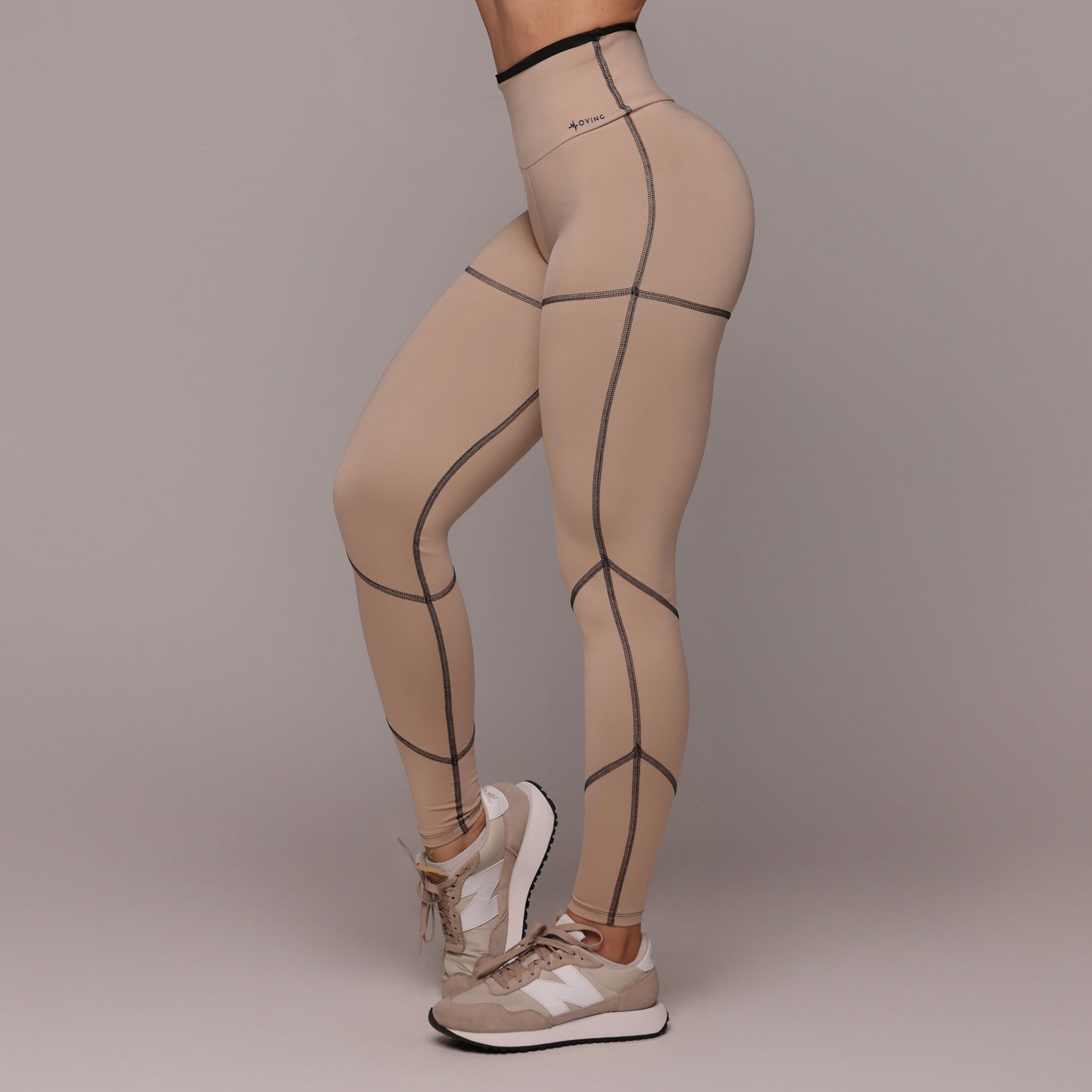 Leggins liso nude