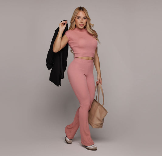 Conjunto palo rosa