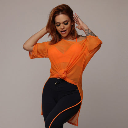 Camisa - malla naranja