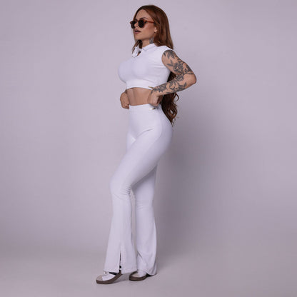 Conjunto relieve blanco