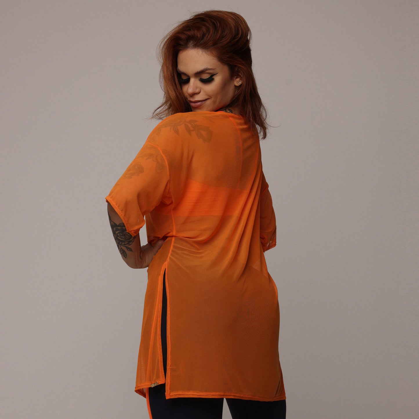 Camisa - malla naranja