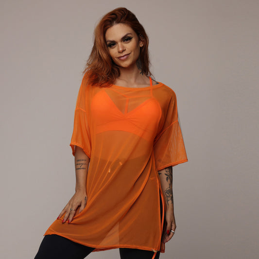 Camisa - malla naranja