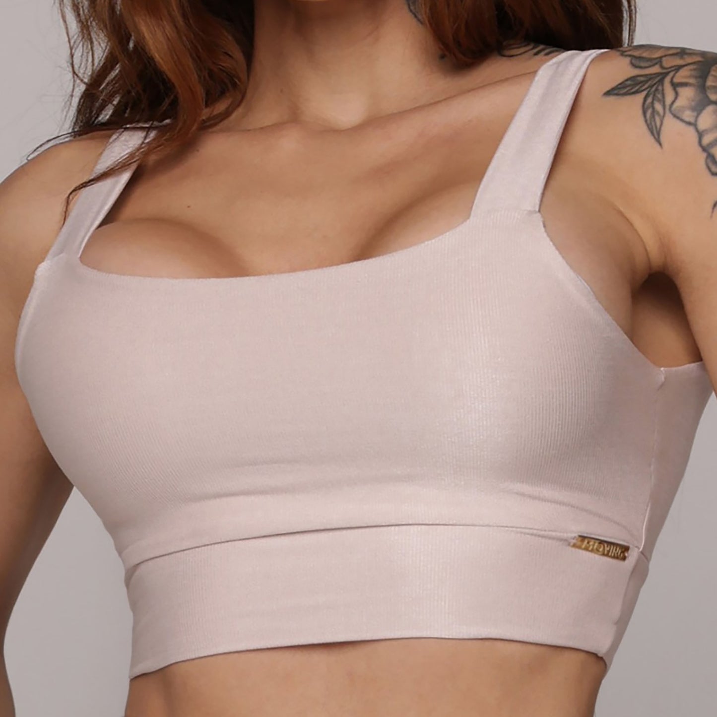 Conjunto glossy blush
